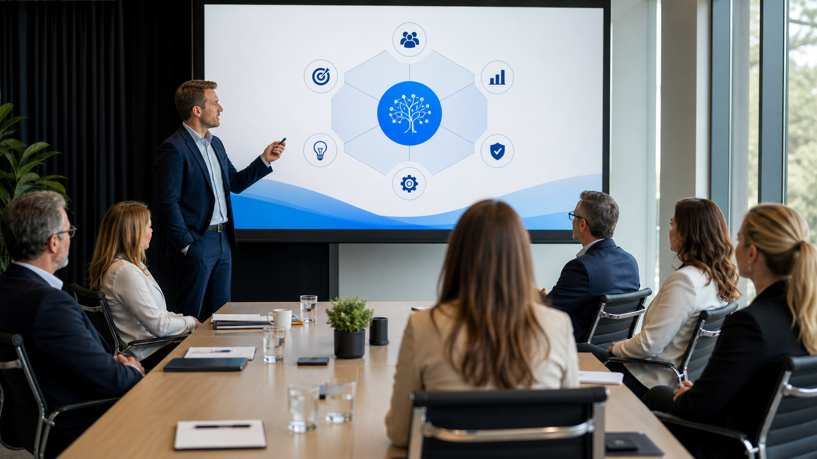 AI readiness workshop with leaders